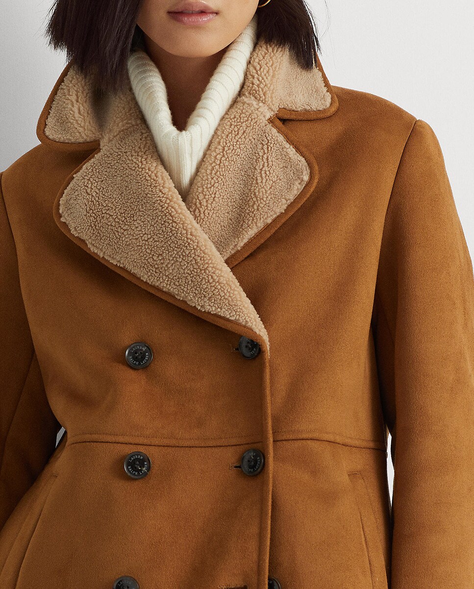 Abrigo de mujer liso de piel sintética · Lauren Ralph Lauren · El Corte  Inglés