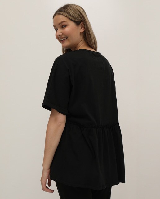 Camiseta de mujer talla grande corte cintura · Couchel · El Corte Inglés