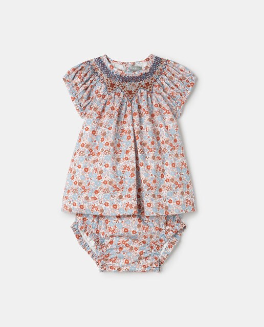 Vestido de bebé niña smock flores · Coconut El Corte Inglés · El Corte  Inglés