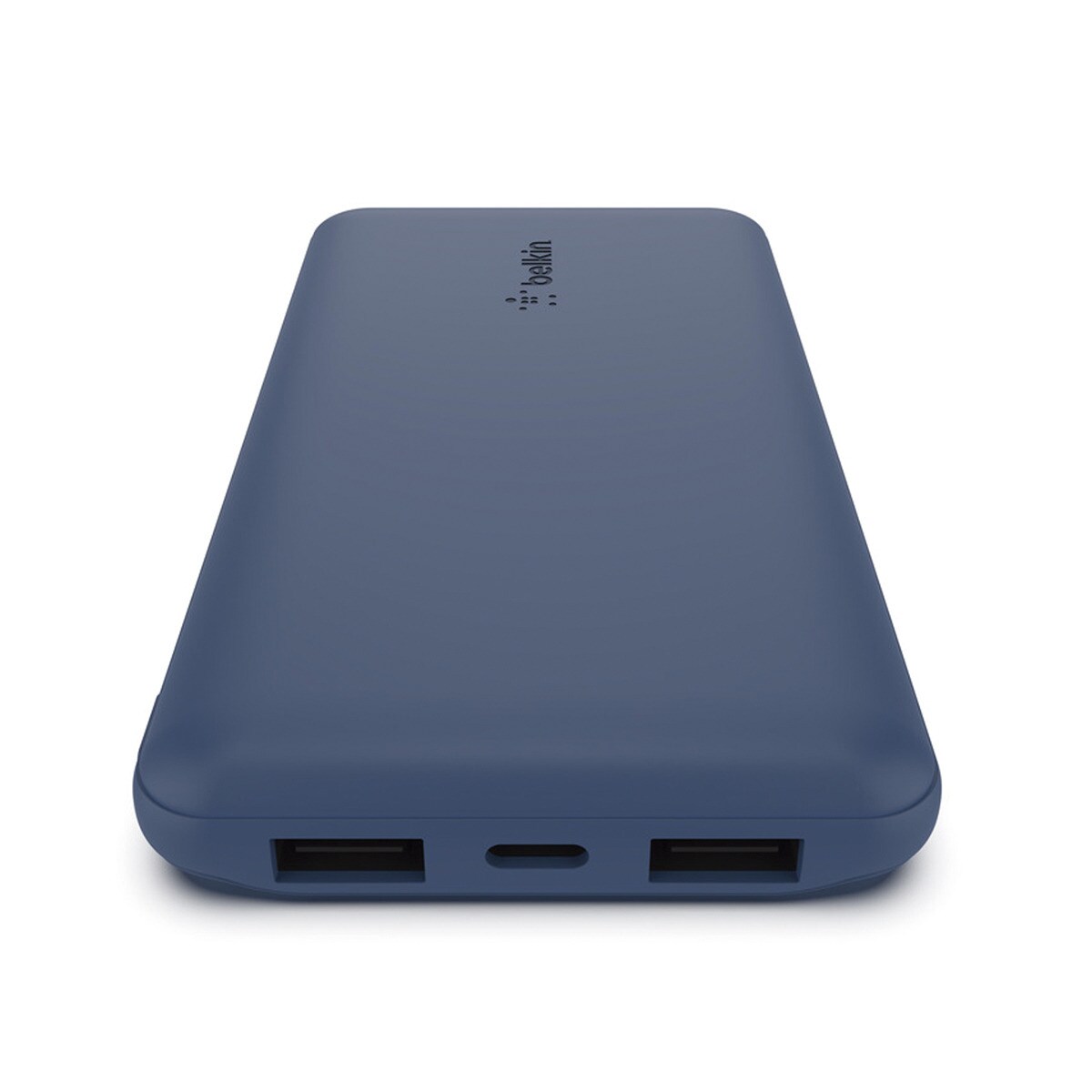 Power Bank Belkin de 3 puertos 10K + cable USB-A a USB-C Azul-4