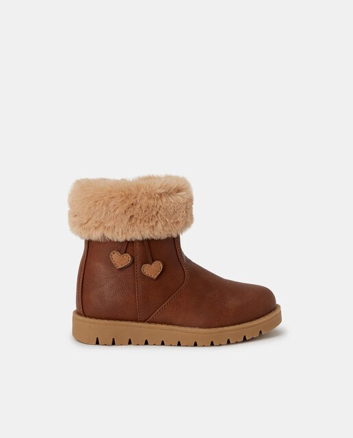 Botas de niña Conguitos en marrón con cuello de pelo · Conguitos · El Corte  Inglés