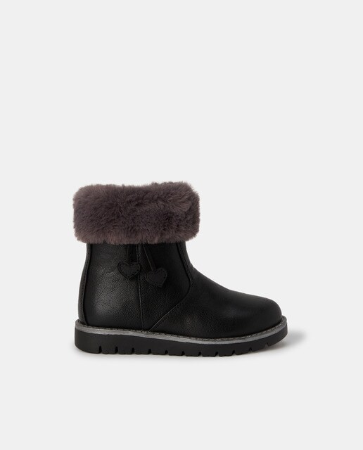 Botas de niña Conguitos en negro con cuello de pelo · Conguitos · El Corte  Inglés
