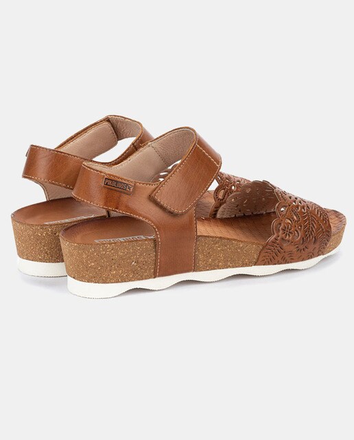 Sandalias de cuña de mujer Pikolinos de piel en color marrón · Pikolinos · El  Corte Inglés