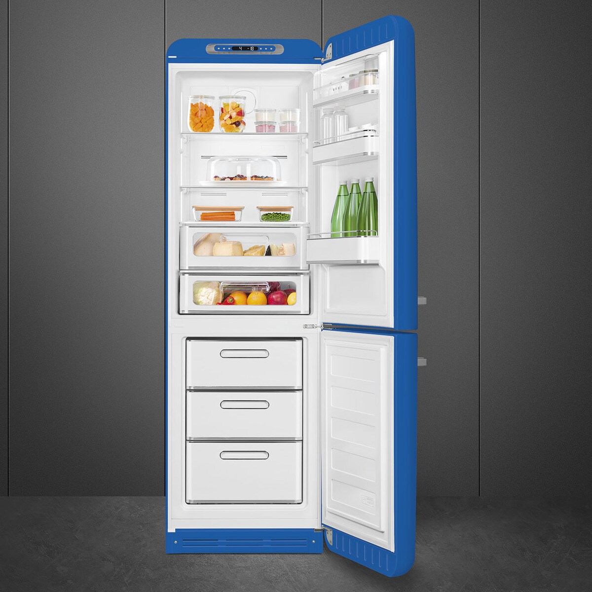 Frigorífico Combi Smeg No Frost - FAB32RBE5 Azul eléctrico-7