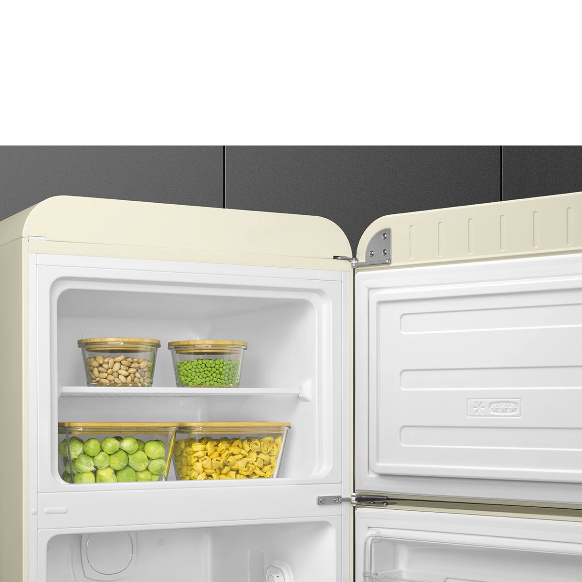 Frigorífico 2 puertas Smeg apertura derecha - FAB30RCR5 Crema-4