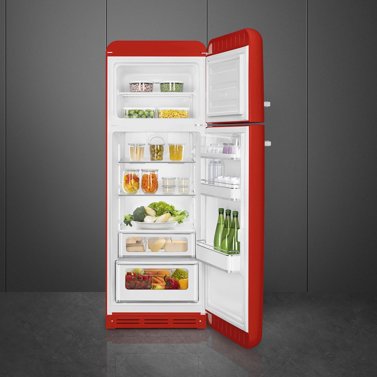 Frigorífico 2 puertas Smeg apertura derecha - FAB30RRD5 Rojo-3