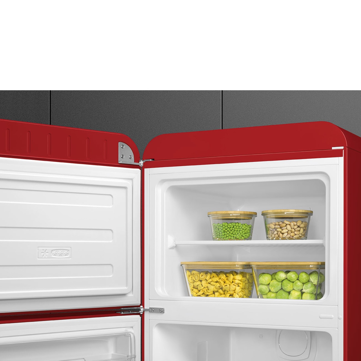 Frigorífico 2 puertas Smeg apertura izquierda - FAB30LRD5 Rojo-4