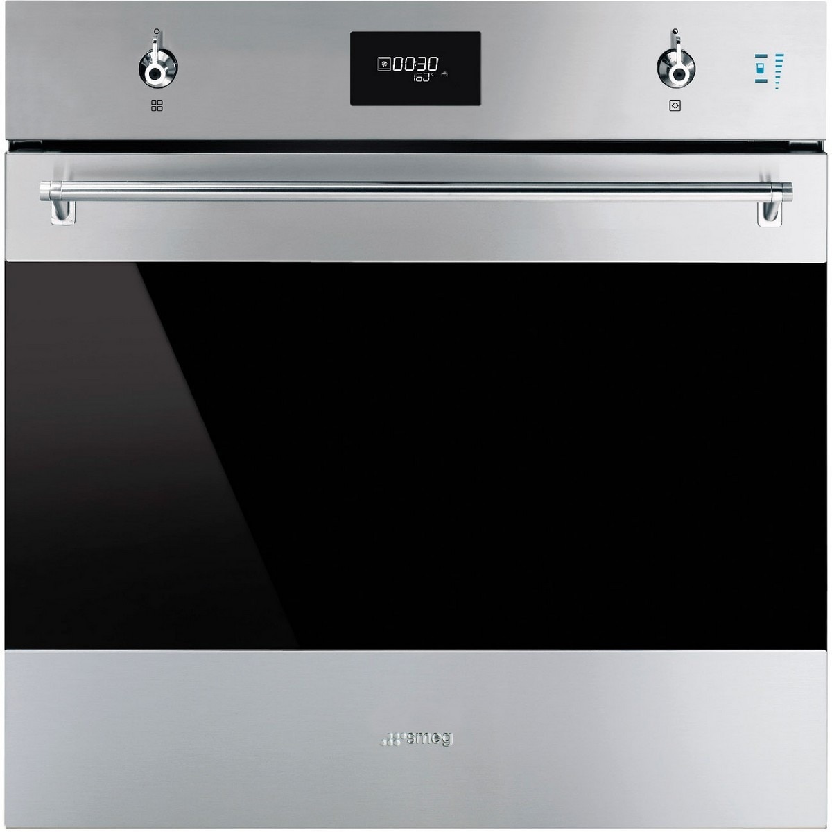 Imagem 0 de Forno Galileo Pyro Steam Smeg Classica SOP6301S2X Combinado com Vaporeira, Pirolítico e de 68 Litros - Aço Inox
