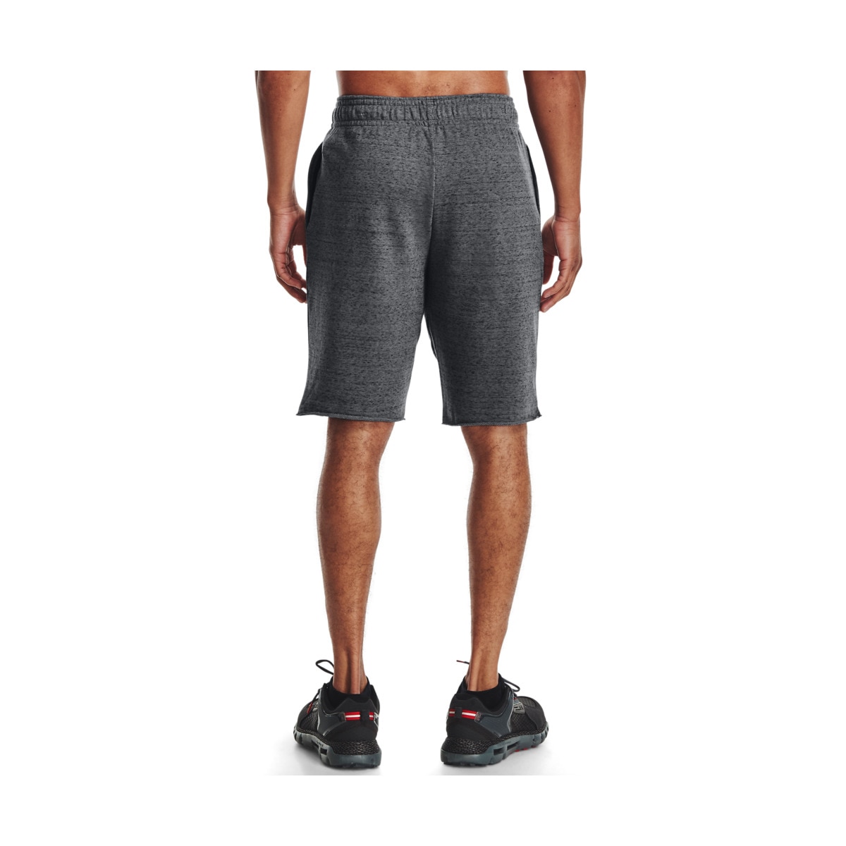 Short de hombre Rival Terry Under Armour Gris / Blanco-2