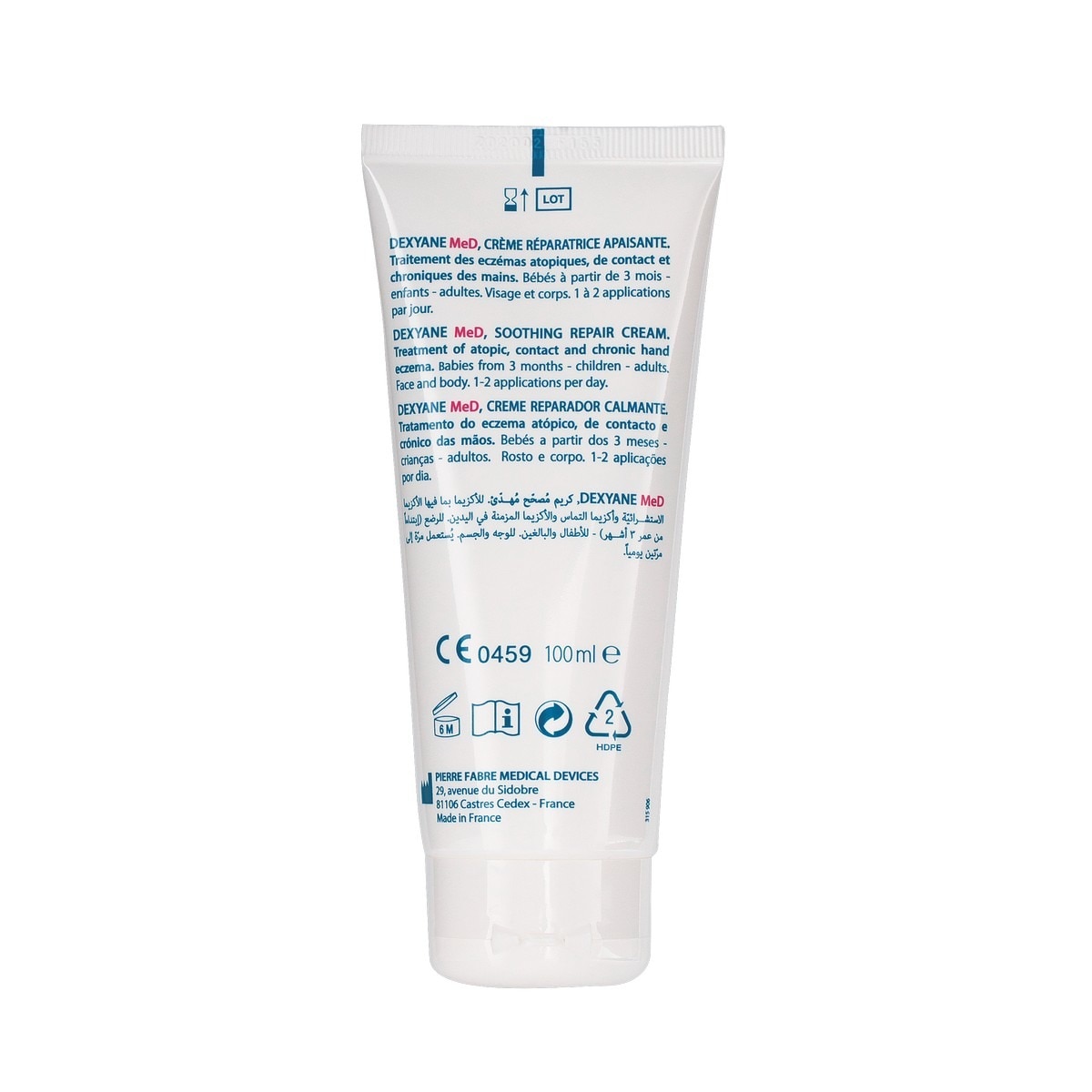 Dexyane Med Creme Reparador 100 ML Ducray 2