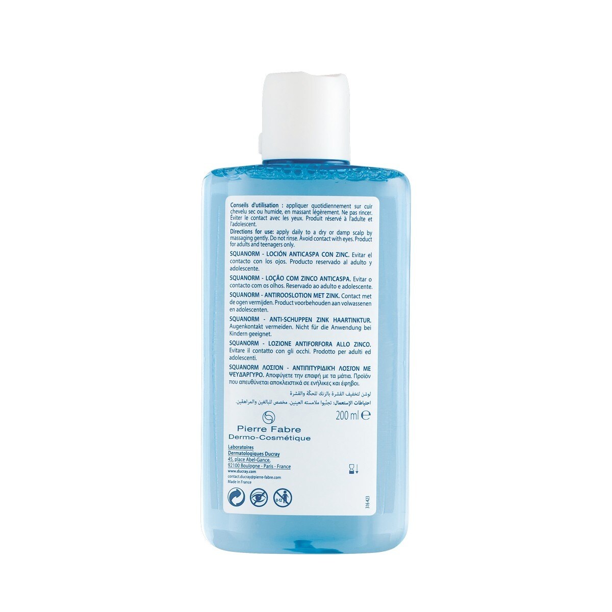 Loção Anticaspa Squanorm Ducray 2
