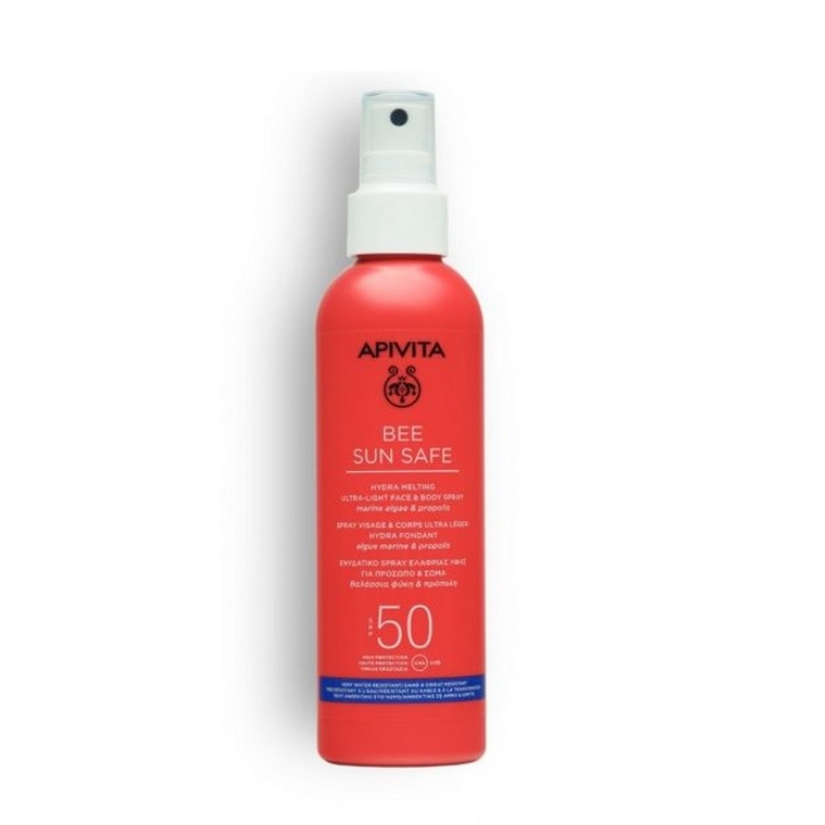 Imagem 0 de Protetor Solar Corpo e Rosto Bee Sun Safe Hydra Melting Ultra-Light SPF50 - 200 ml
