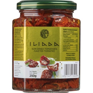 Tomate Seco frasco 250 g - Iliada