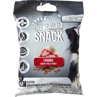 Snack para Cão Semi-Húmido de Frango sem Glúten embalagem 100 g - Happyone