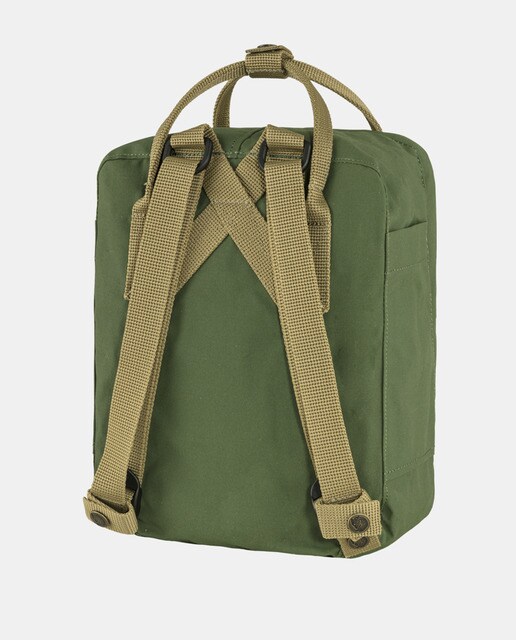 Mochila unisex Fjällräven Kanken Mini de vinilo en verde con cremallera ·  Fjällräven · El Corte Inglés