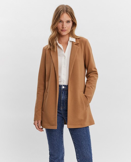 Abrigo de mujer de paño con bolsillos · Vero Moda · El Corte Inglés