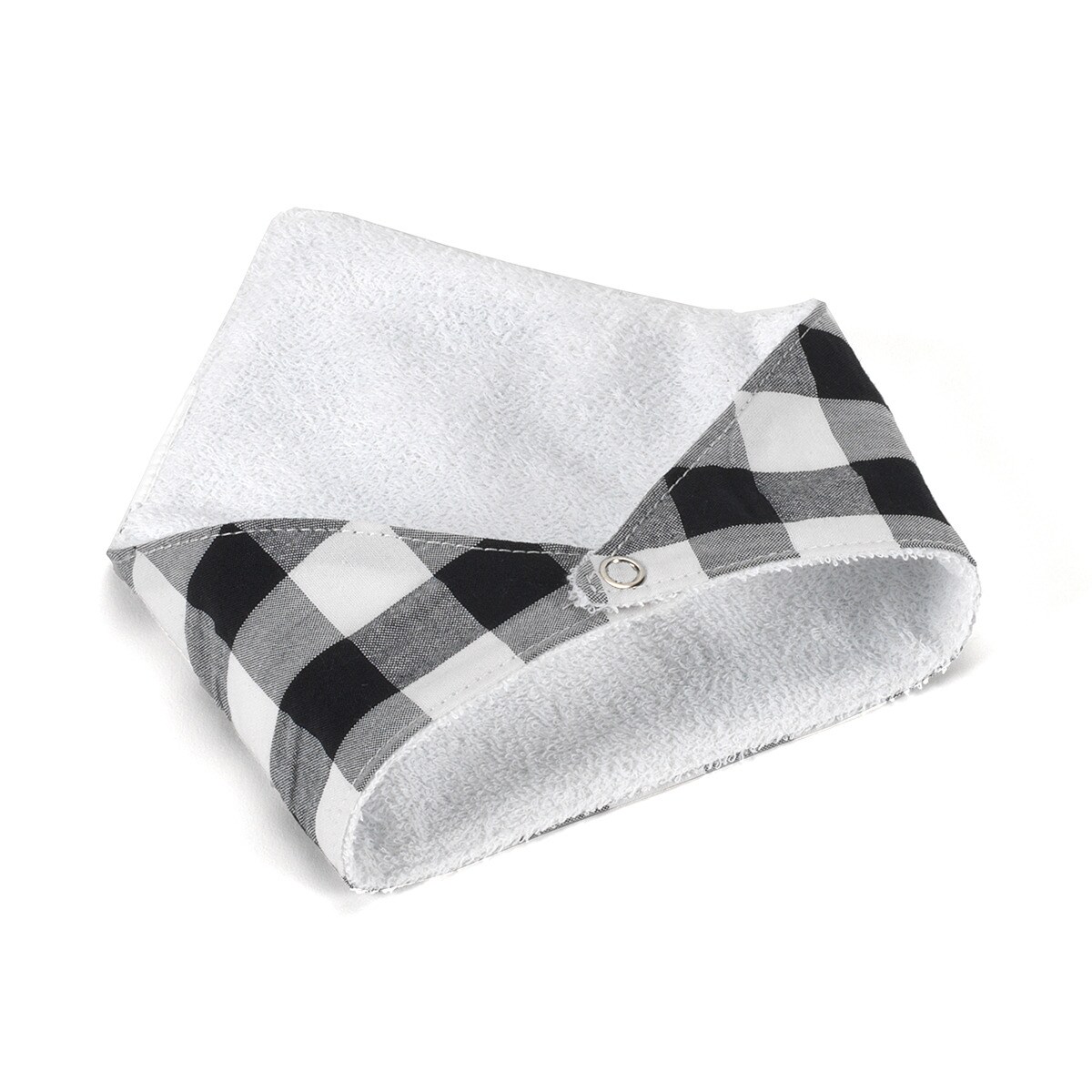 Pack de tres bandanas cuadro vichy Negro / Blanco Negro-3