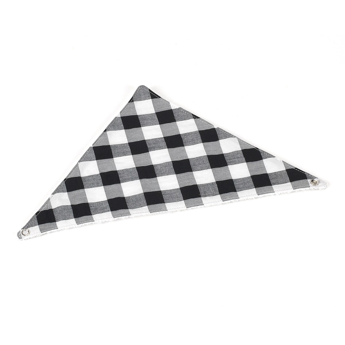 Pack de tres bandanas cuadro vichy Negro / Blanco Negro-1