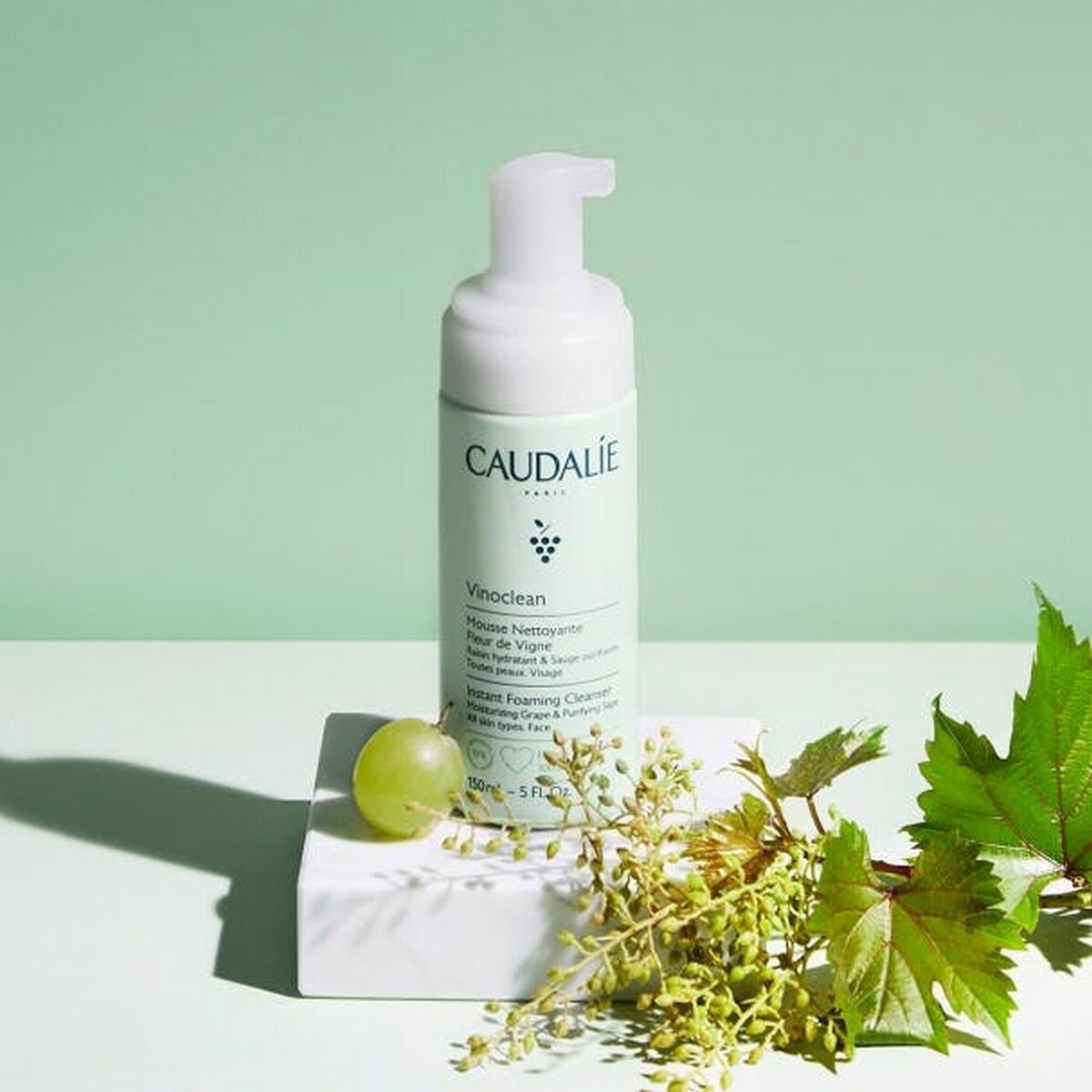 Espuma de Limpeza Vinoclean Fleur de Vigne 150 ml Caudalie 2