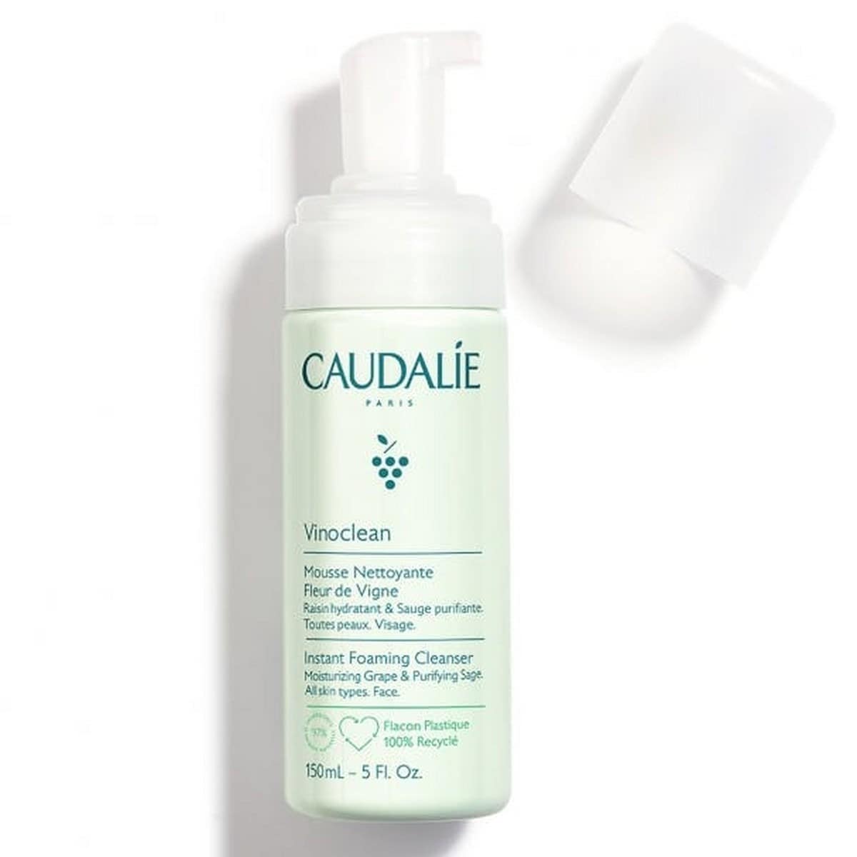 Espuma de Limpeza Vinoclean Fleur de Vigne 150 ml Caudalie 1