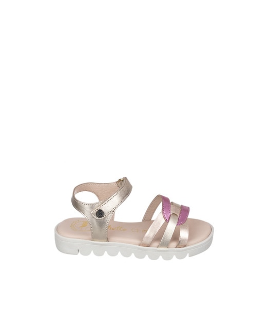 Imagen 0 de Sandalia toda en piel con suela hiper flexible.
