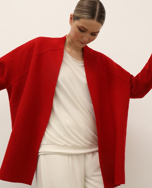 Chaqueta abierta textura · Couchel · El Corte Inglés