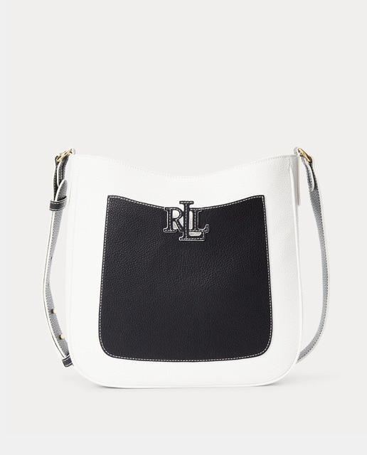 Bandolera mediana de mujer Lauren Ralph Lauren Cameryn de piel vacuna en  blanco · Lauren Ralph Lauren · El Corte Inglés