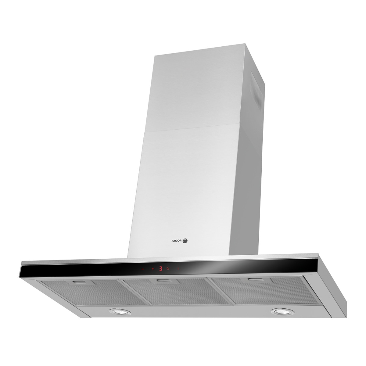 Campana decorativa Fagor 4 niveles de potencia - 3CFS-9050N Inox-1