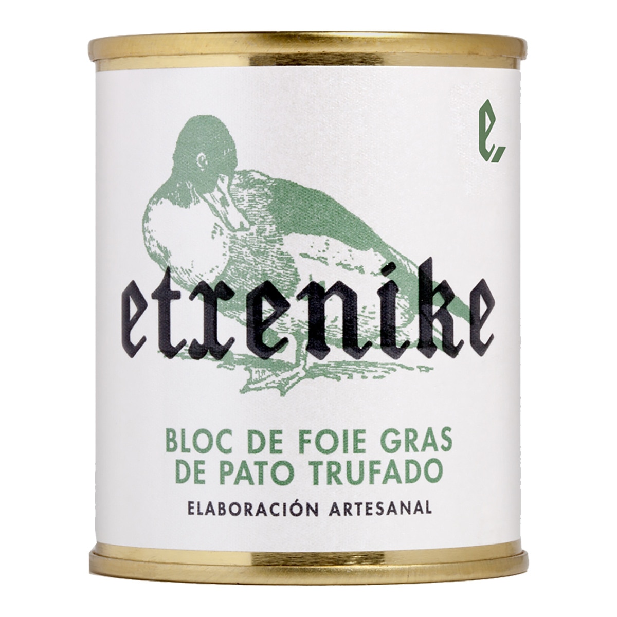 Bloc de foie gras de pato trufado Etxenike 1