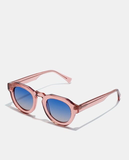 Gafas de sol unisex Hawkers redondas de acetato en rosa translucido ·  Hawkers · El Corte Inglés