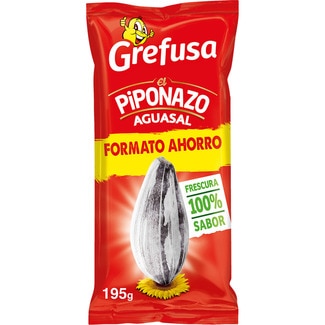 pipas aguasal marina bolsa 195 g - Grefusa El Piponazo