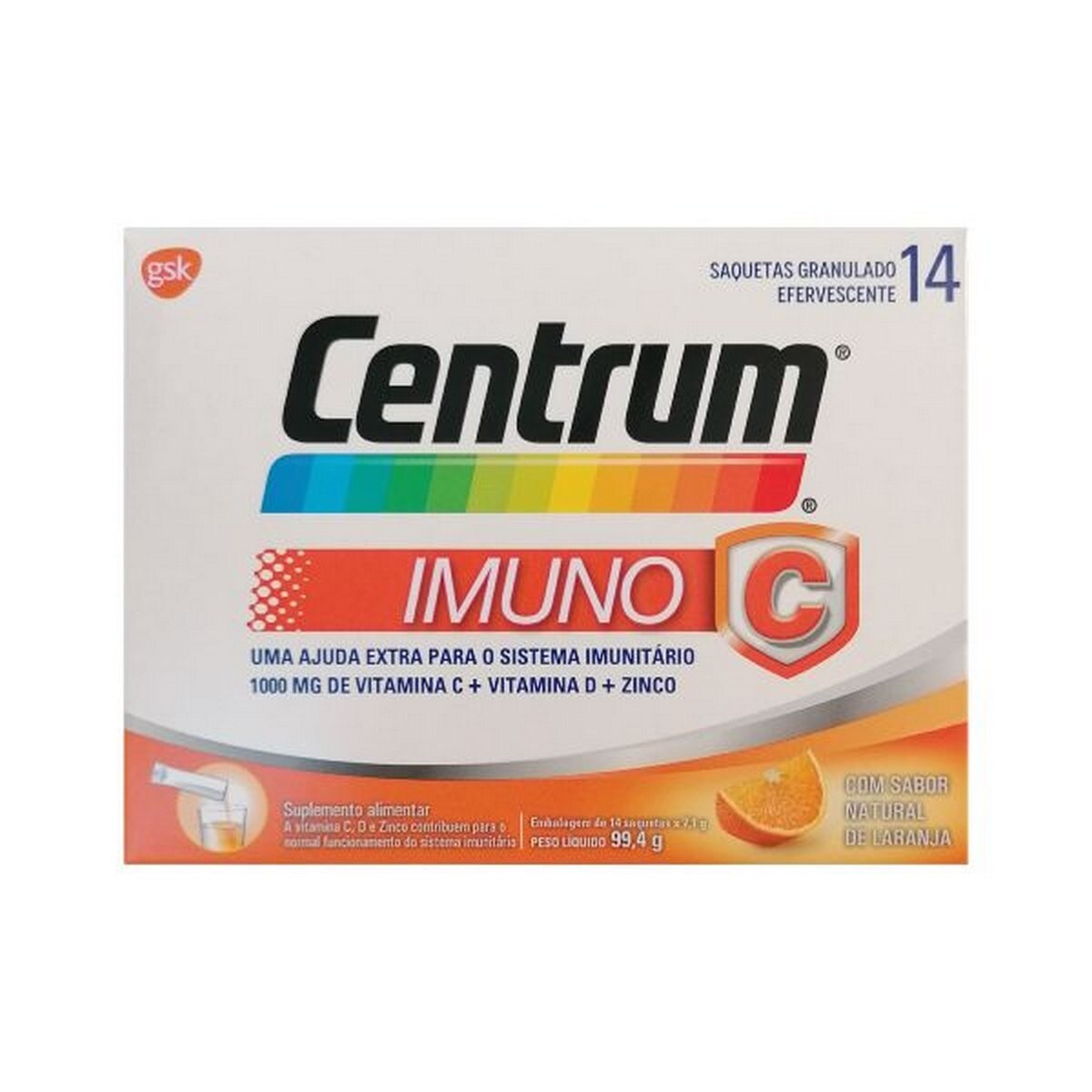 Suplemento Alimentar Centrum Imuno C 14 Saquetas Centrum 1