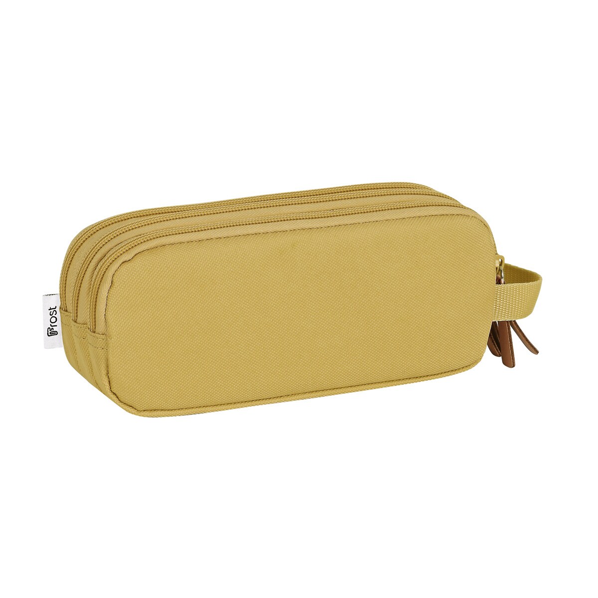 Estojo simples Triplo Preto Camel-2