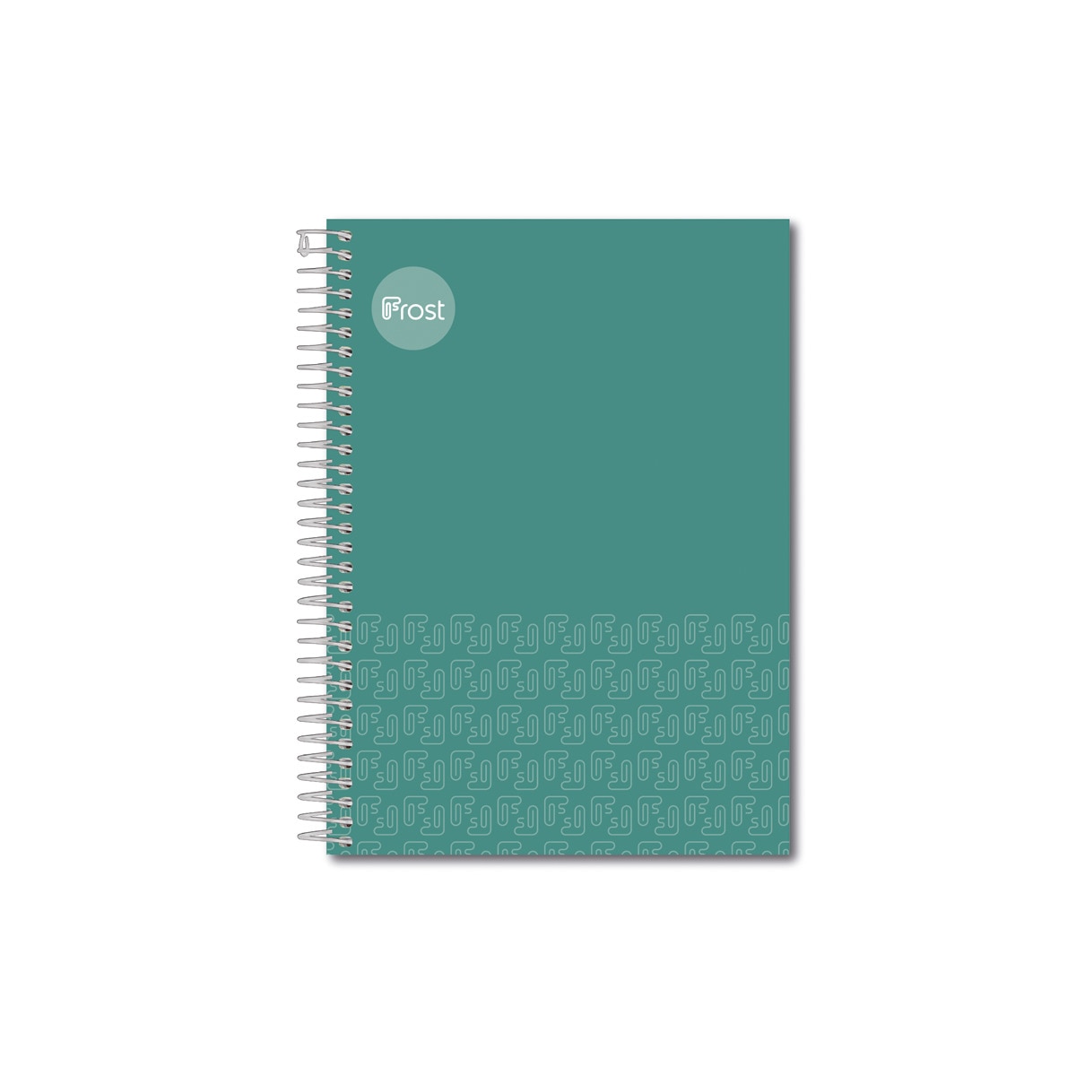 Imagen 0 de Cuaderno Espiral Cuarto Tapa Forrada 100H Frost Verde