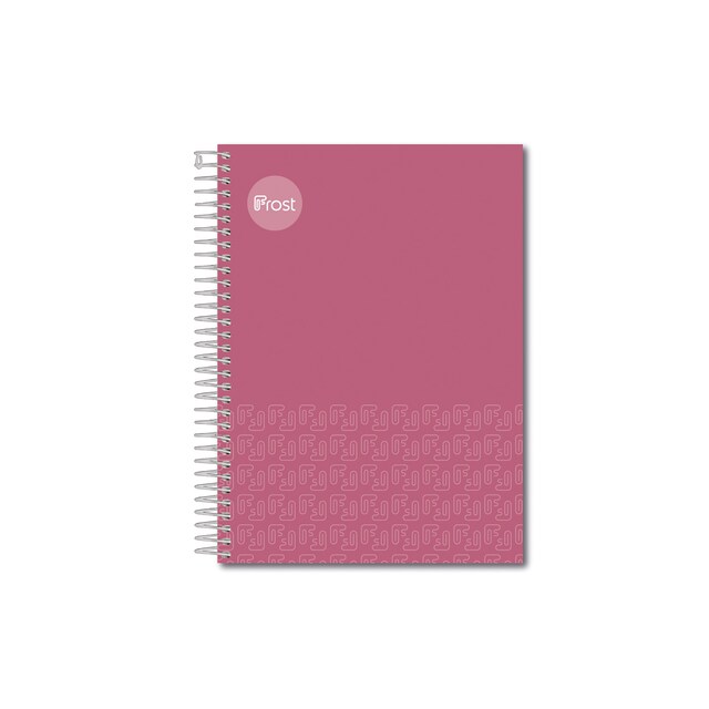 Imagen 0 de Cuaderno Espiral Cuarto Tapa Forrada 100H Frost Rosa