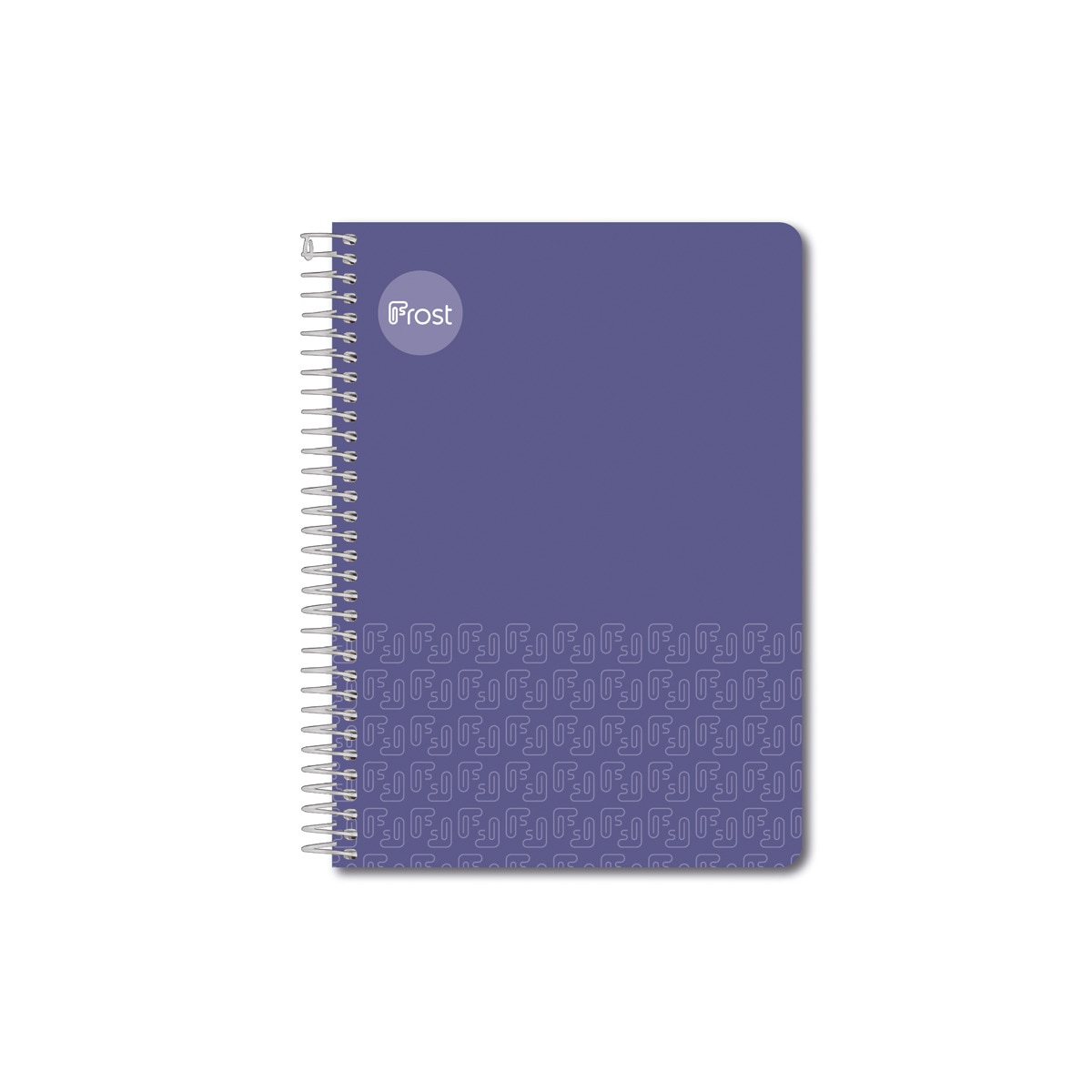 Imagen 0 de Cuaderno Espiral Cuarto Tapa Dura 80H Frost Morado