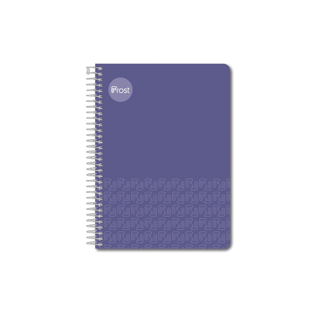 Imagen 0 de Cuaderno Espiral Cuarto Tapa Dura 80H Frost Morado
