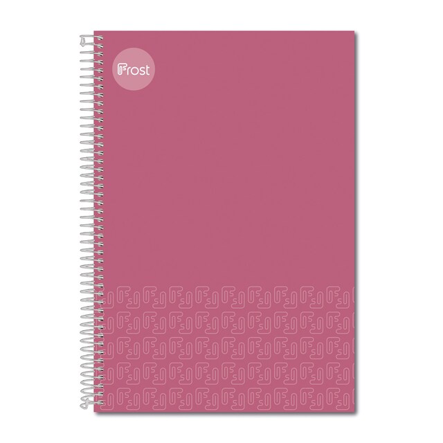 Imagen 0 de Cuaderno Espiral Folio Tapa Forrada 100H Frost Rosa