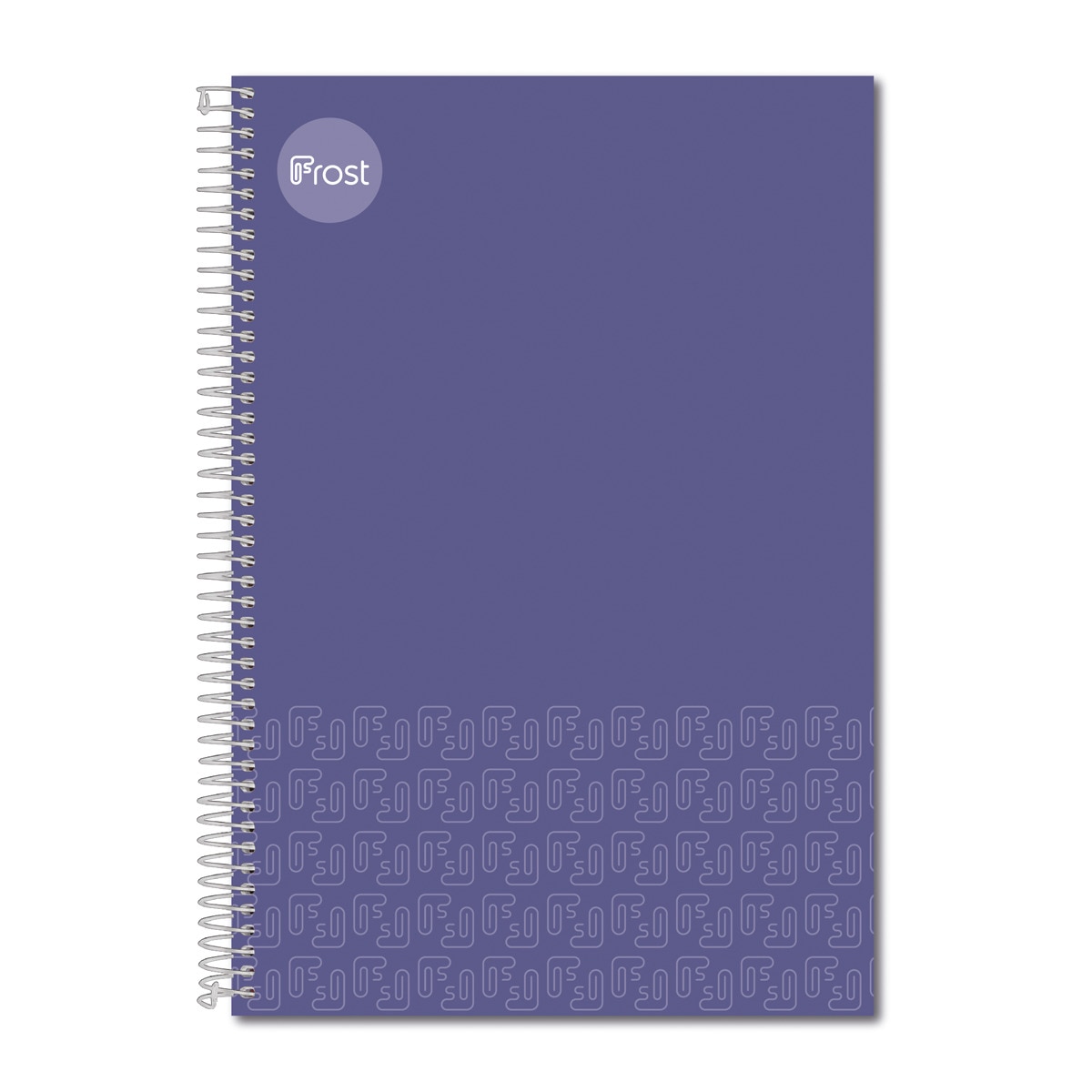 Imagen 0 de Cuaderno Espiral Folio Tapa Forrada 100H Frost Morado