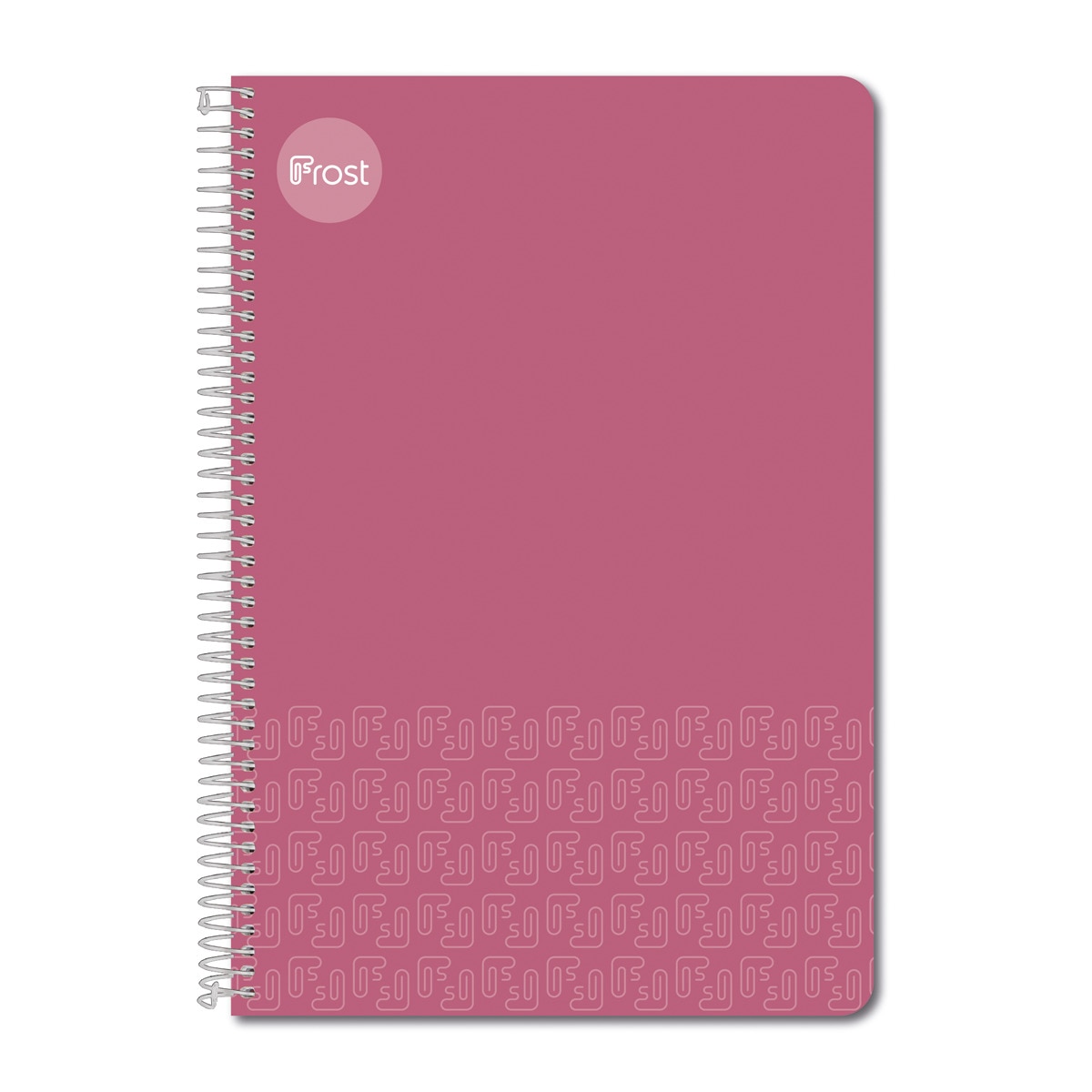 Imagen 0 de Cuaderno Espiral Folio Tapa Dura 80H Frost Rosa