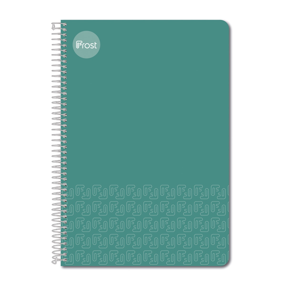 Imagen 0 de Cuaderno Espiral Folio Tapa Plastico 80H Frost Verde
