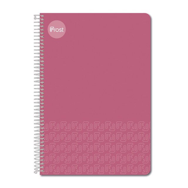 Imagen 0 de Cuaderno Espiral Folio Tapa Plastico 80H Frost Rosa