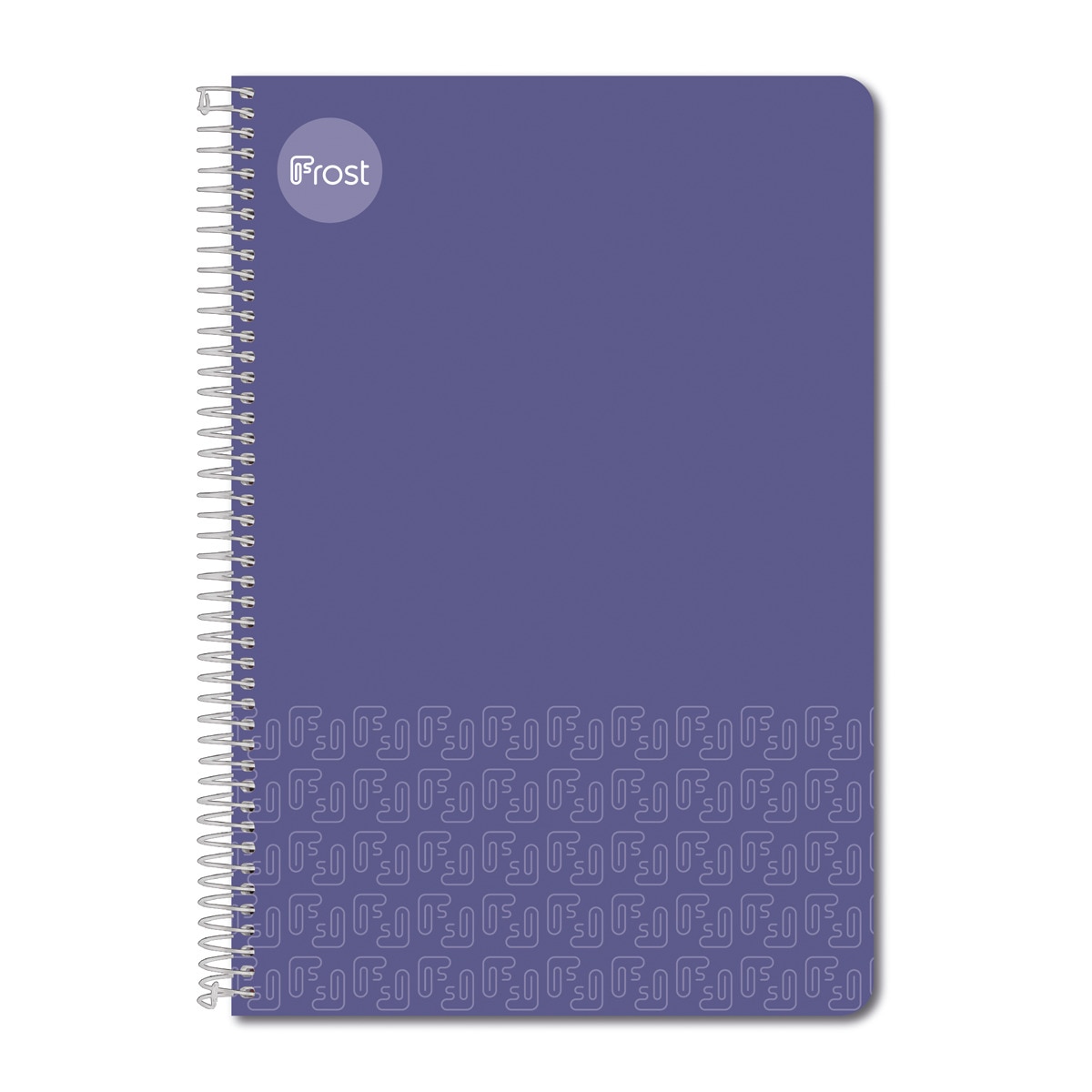 Imagen 0 de Cuaderno Espiral Folio Tapa Dura 80H Frost Morado