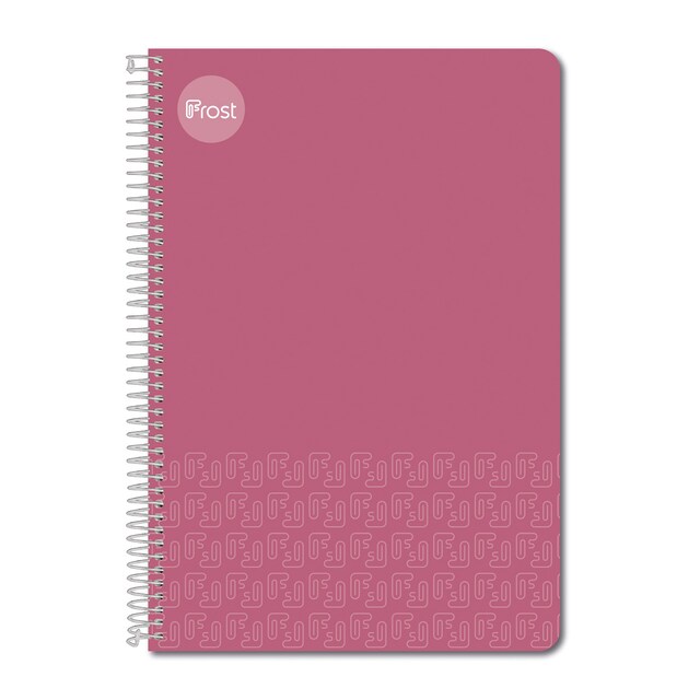 Imagen 0 de Cuaderno Espiral Folio Tapa Dura 80H Frost Rosa