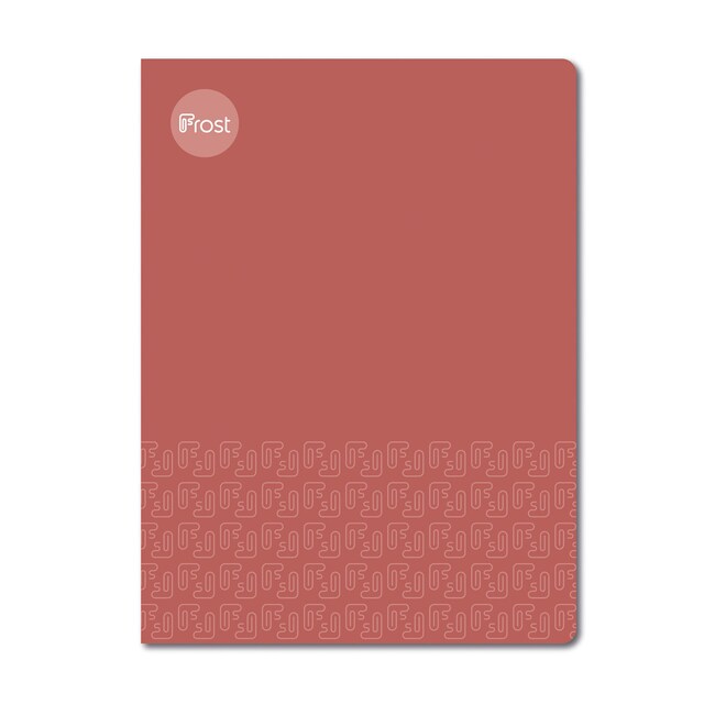 Imagen 0 de Libreta Grapada A4 Tapa Blanda 48H Frost Rojo