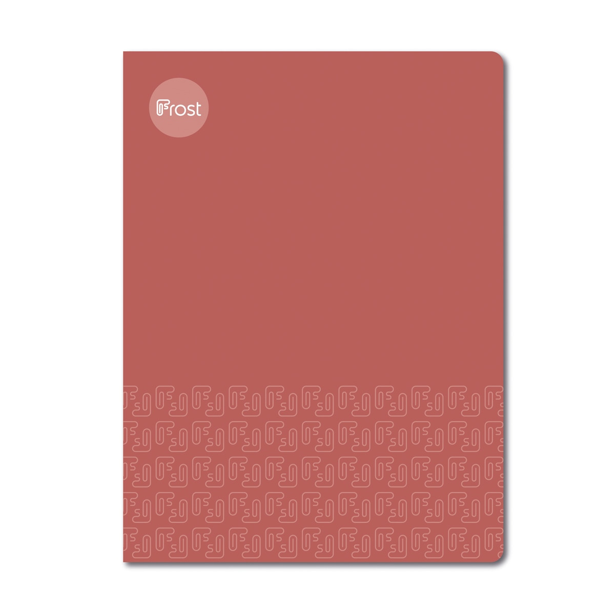 Imagen 0 de Libreta Grapada A4 Tapa Blanda 48H Frost Rojo