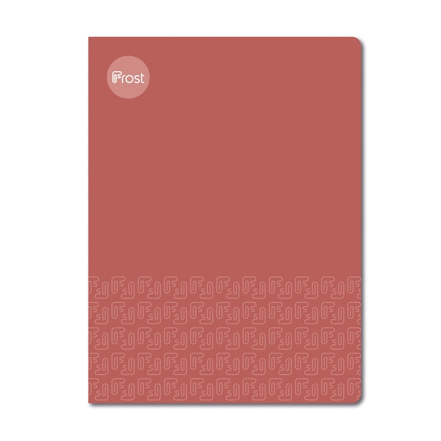Imagen 0 de Libreta Grapada A4 Tapa Blanda 48H Frost Rojo