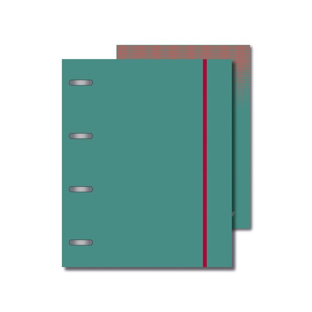 Imagen 0 de Carpeta con Recambio A5 80 Hojas Frost Verde