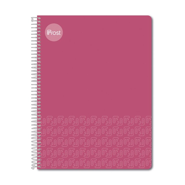 Imagen 0 de Cuaderno Espiral A4 Tapa Plastico 120H Frost Rosa