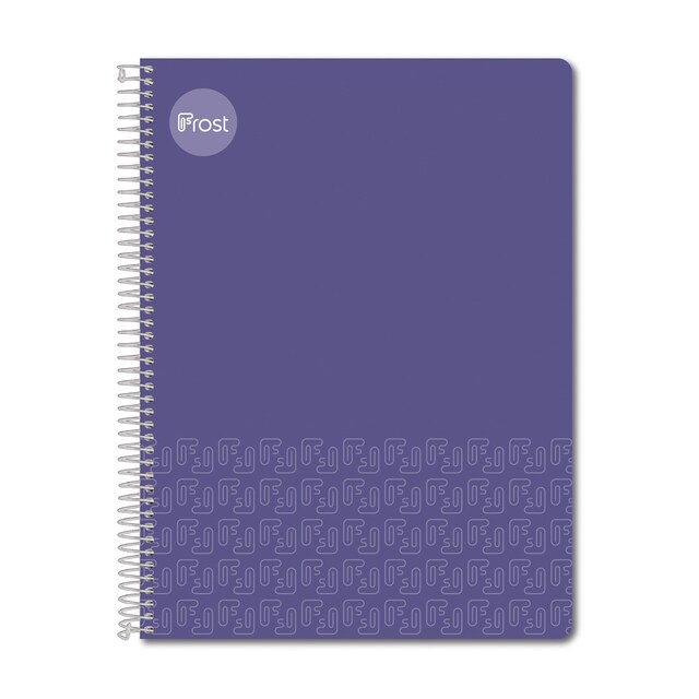 Imagen 0 de Cuaderno Espiral A4 Tapa Plastico 120H Frost Morado